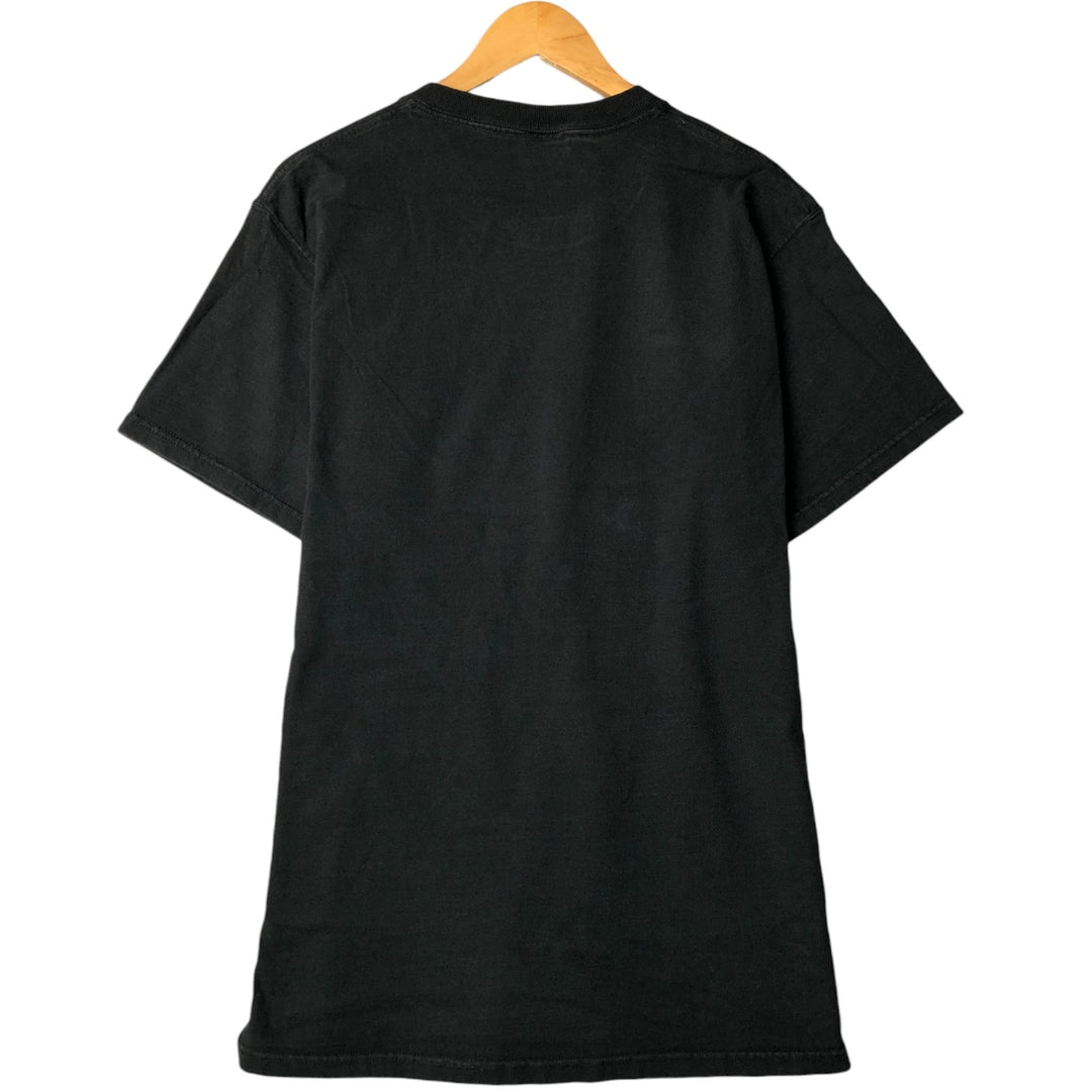 Vintage 90s-00'S Fruit of the Loom Lofteez Print T-Shirt, Men's Size L cotton black type Vintage Second Hand