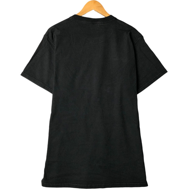 Vintage 90s-00'S Fruit of the Loom Lofteez Print T-Shirt, Men's Size L cotton black type Vintage Second Hand