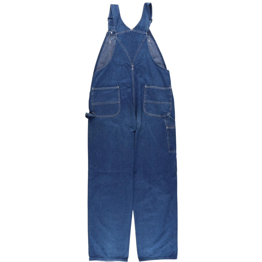 Sears Men's Denim Overalls, Size W38 unclear blue type Vintage Second Hand
