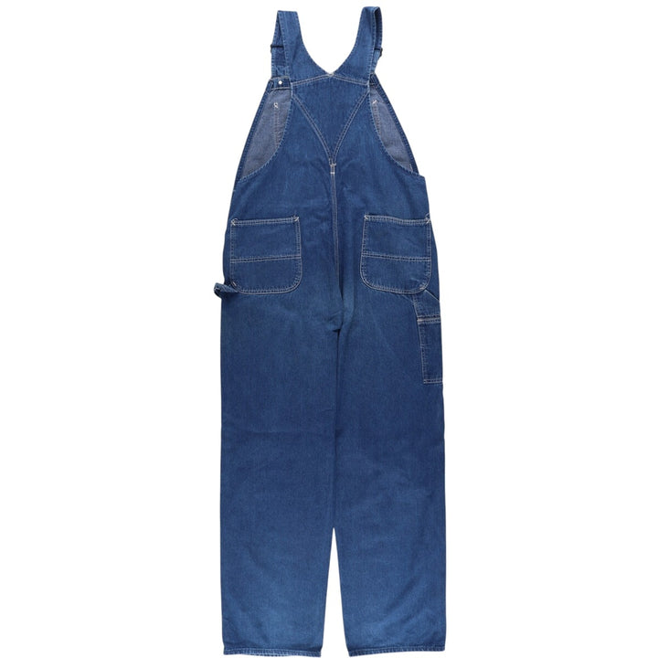Sears Men's Denim Overalls, Size W38 unclear blue type Vintage Second Hand