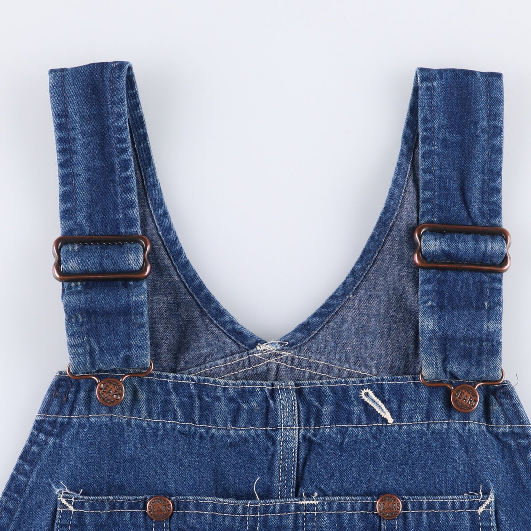 Sears Men's Denim Overalls, Size W38 unclear blue type Vintage Second Hand