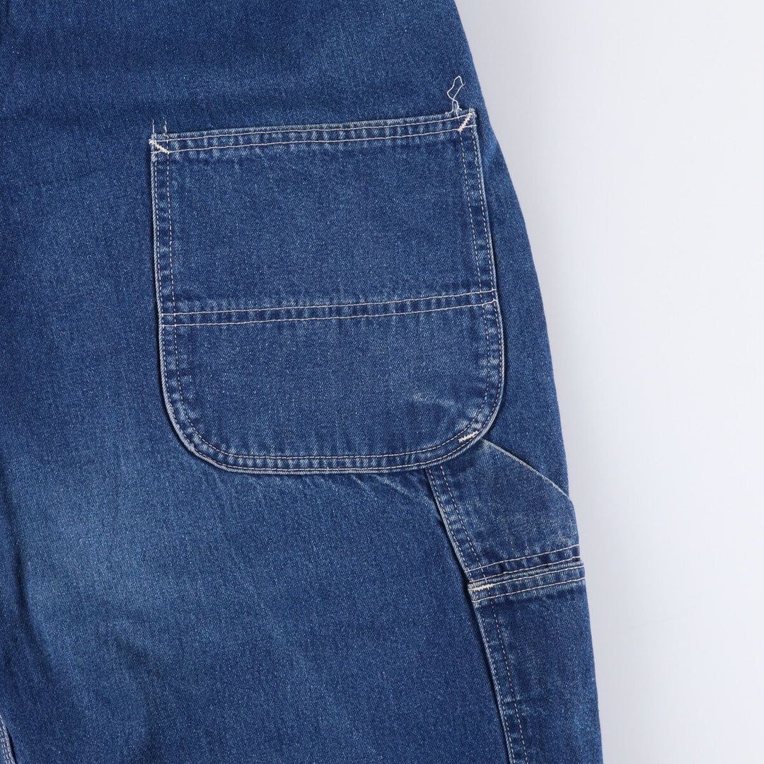 Sears Men's Denim Overalls, Size W38 unclear blue type Vintage Second Hand