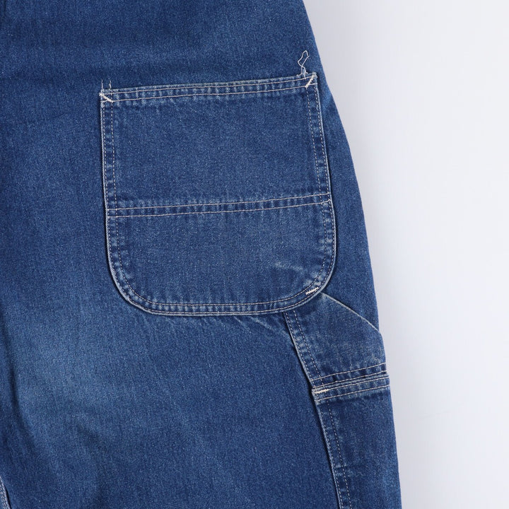 Sears Men's Denim Overalls, Size W38 unclear blue type Vintage Second Hand