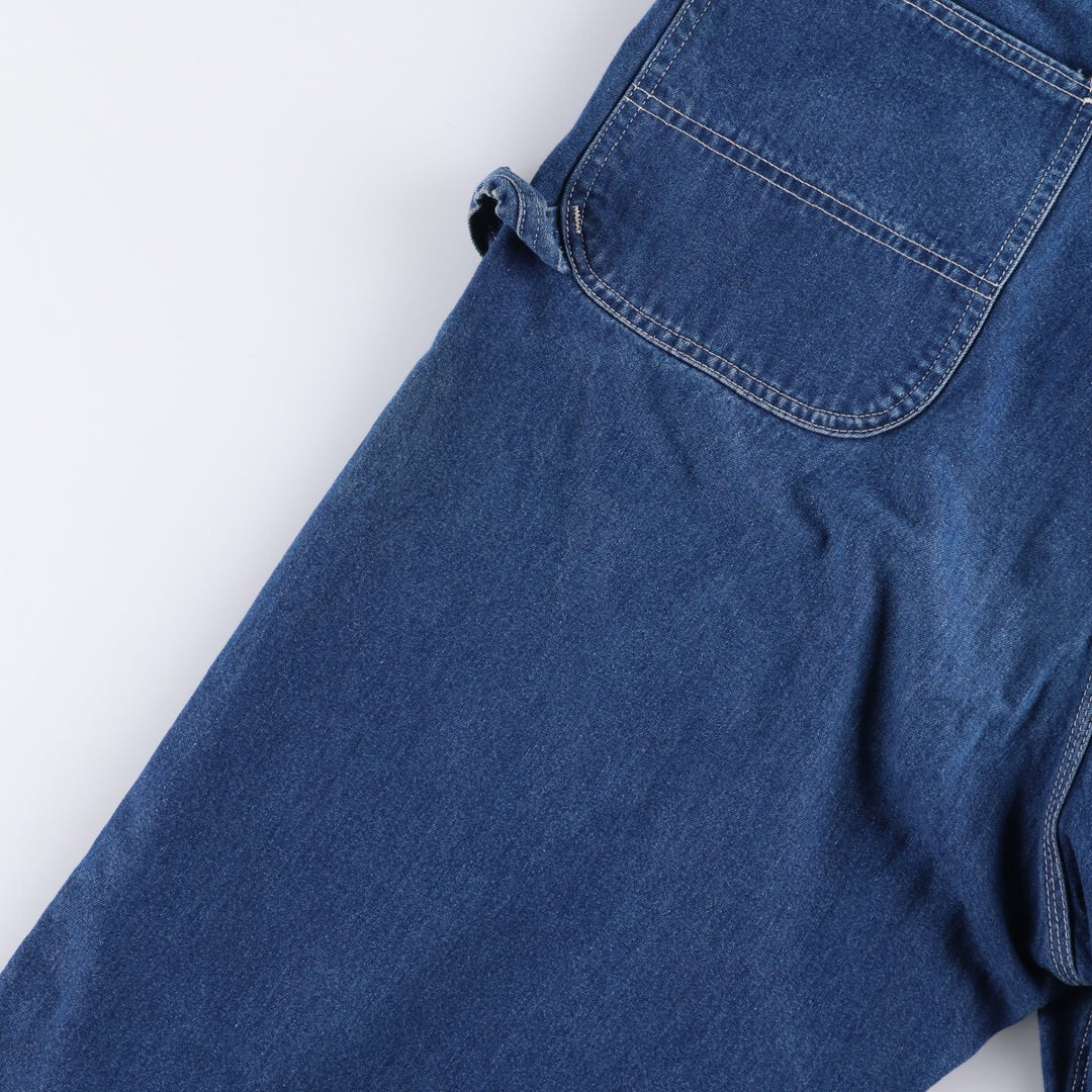 Sears Men's Denim Overalls, Size W38 unclear blue type Vintage Second Hand
