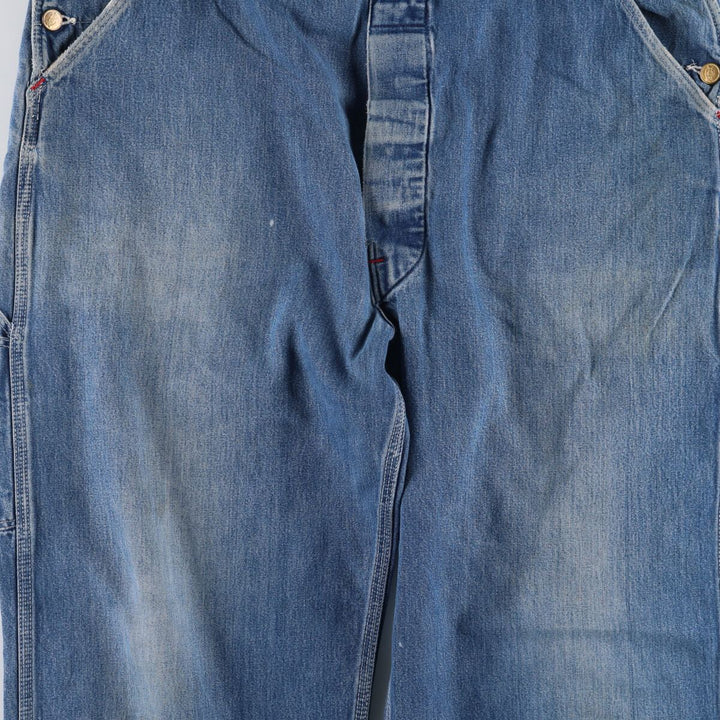 Vintage 80s-90'S Dickies denim overalls, men's size W37 cotton blue type Vintage Second Hand