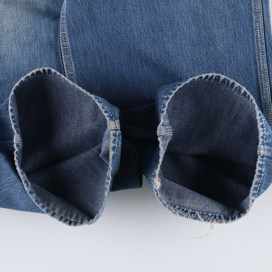 Vintage 80s-90'S Dickies denim overalls, men's size W37 cotton blue type Vintage Second Hand