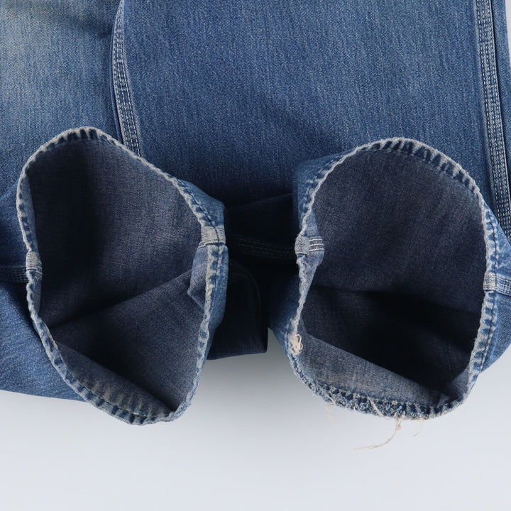 Vintage 80s-90'S Dickies denim overalls, men's size W37 cotton blue type Vintage Second Hand