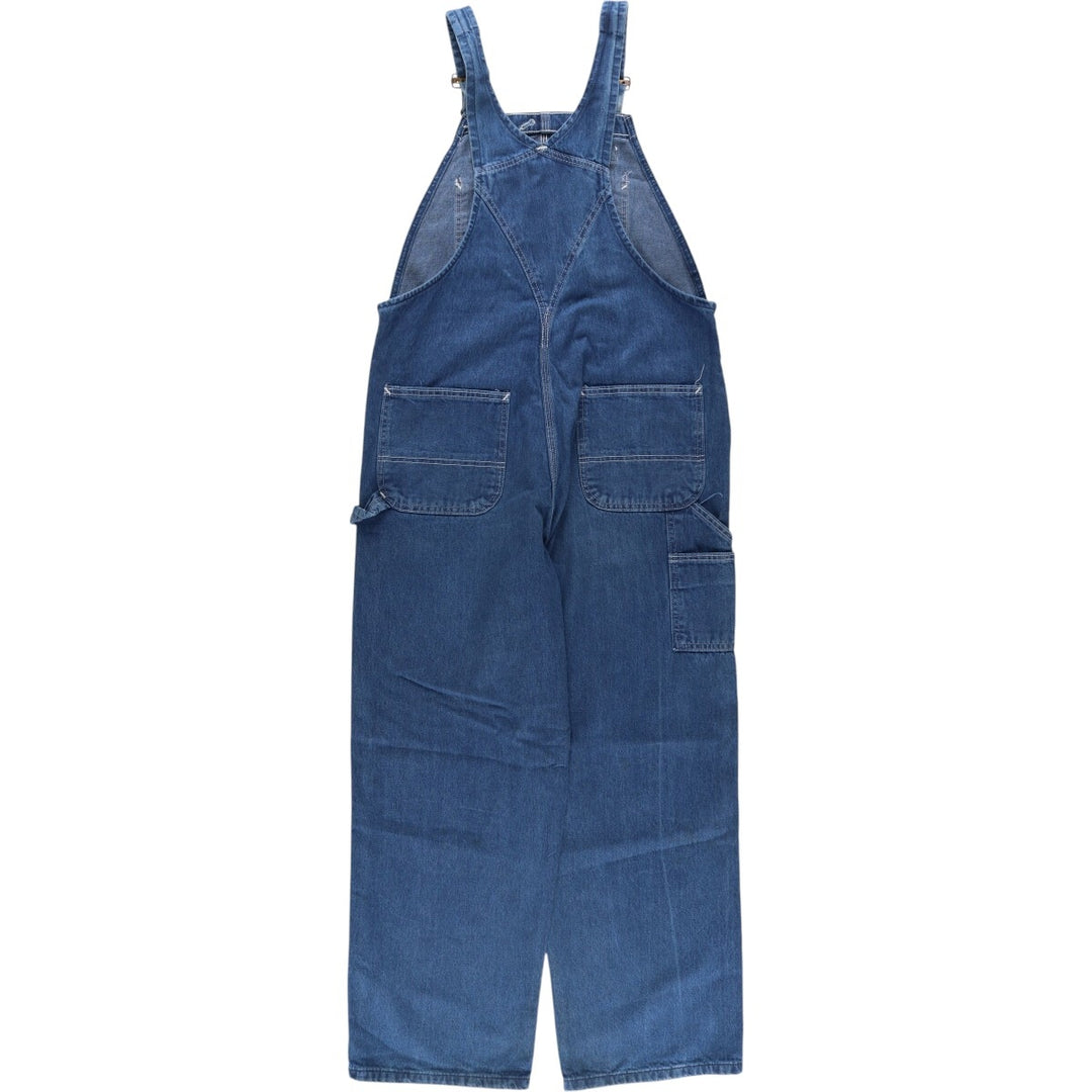 Carhartt denim overalls for men, equivalent to w37 cotton blue type Vintage Second Hand