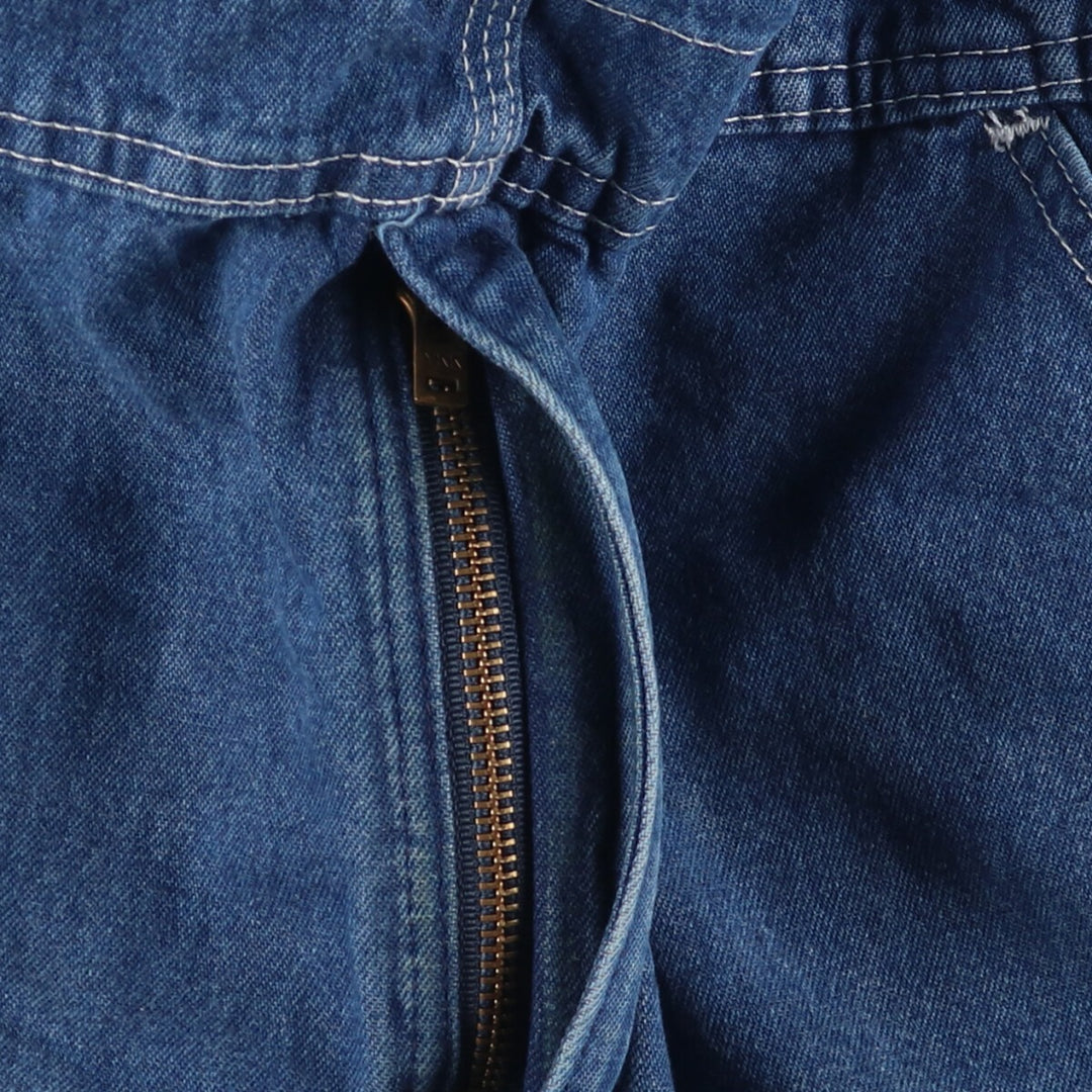 Carhartt denim overalls for men, equivalent to w37 cotton blue type Vintage Second Hand