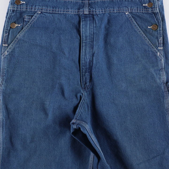 Carhartt denim overalls for men, equivalent to w37 cotton blue type Vintage Second Hand