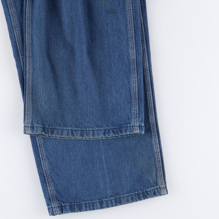Carhartt denim overalls for men, equivalent to w37 cotton blue type Vintage Second Hand