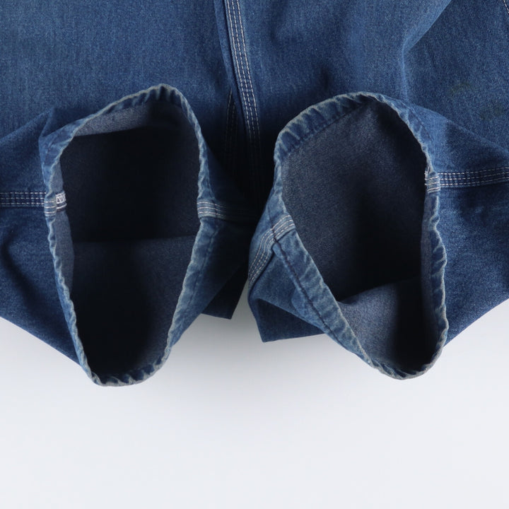 Carhartt denim overalls for men, equivalent to w37 cotton blue type Vintage Second Hand