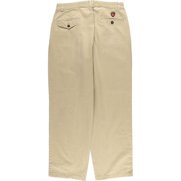 Ralph Lauren POLO GOLF Polo Golf Two-pleat Chino Pants for Men, Size W32 cotton Beige type Vintage Second Hand