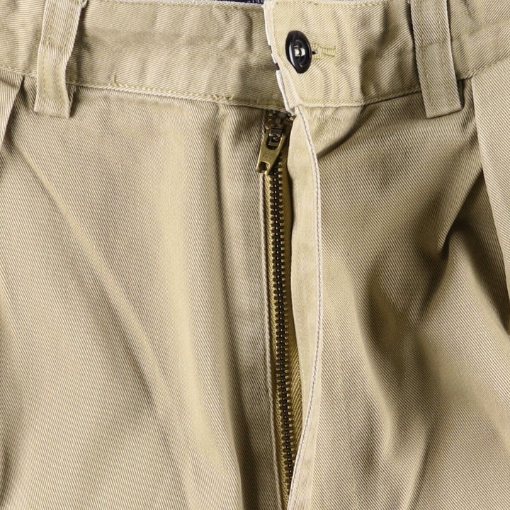 Ralph Lauren POLO GOLF Polo Golf Two-pleat Chino Pants for Men, Size W32 cotton Beige type Vintage Second Hand