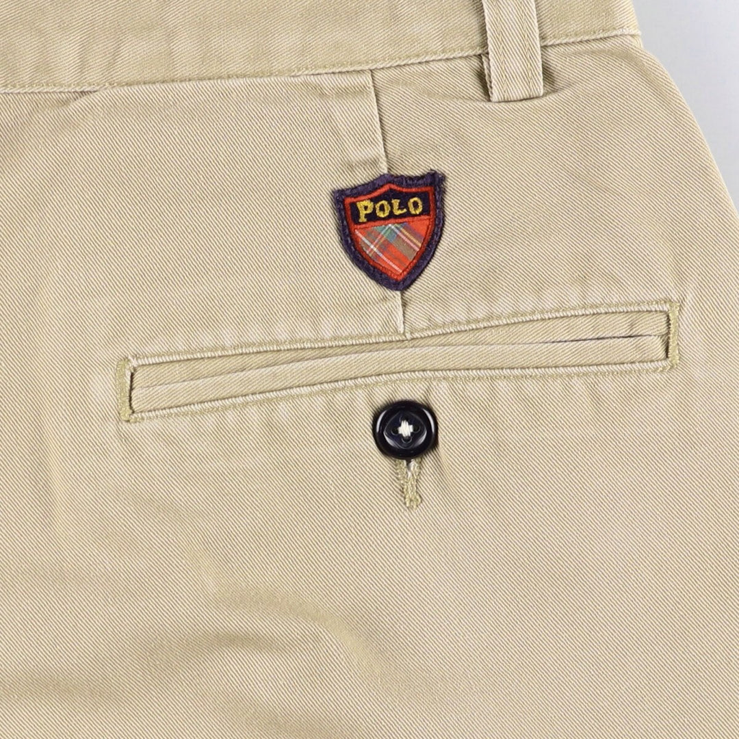 Ralph Lauren POLO GOLF Polo Golf Two-pleat Chino Pants for Men, Size W32 cotton Beige type Vintage Second Hand