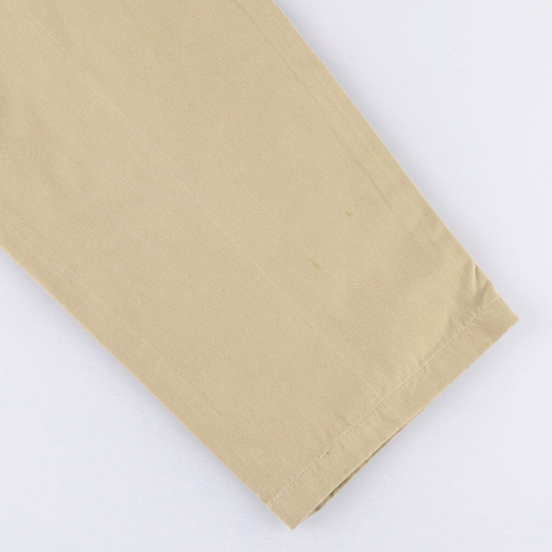 Ralph Lauren POLO GOLF Polo Golf Two-pleat Chino Pants for Men, Size W32 cotton Beige type Vintage Second Hand