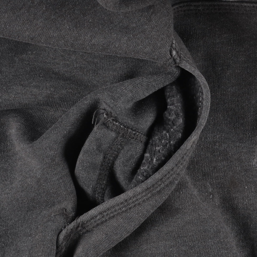 2000'S Carhartt Original Fit Back Print Full-Zip Hoodie, Men's Size L cotton Charcoal Vintage Second Hand