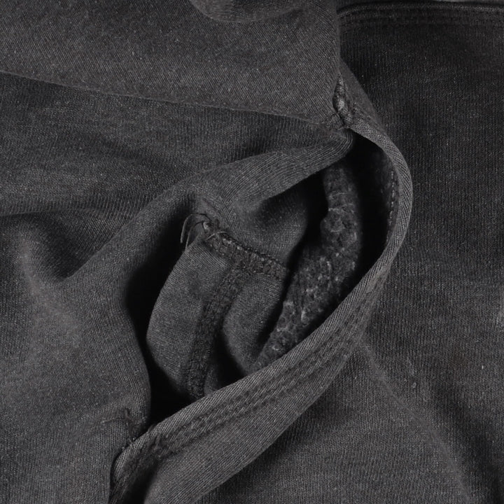 2000'S Carhartt Original Fit Back Print Full-Zip Hoodie, Men's Size L cotton Charcoal Vintage Second Hand