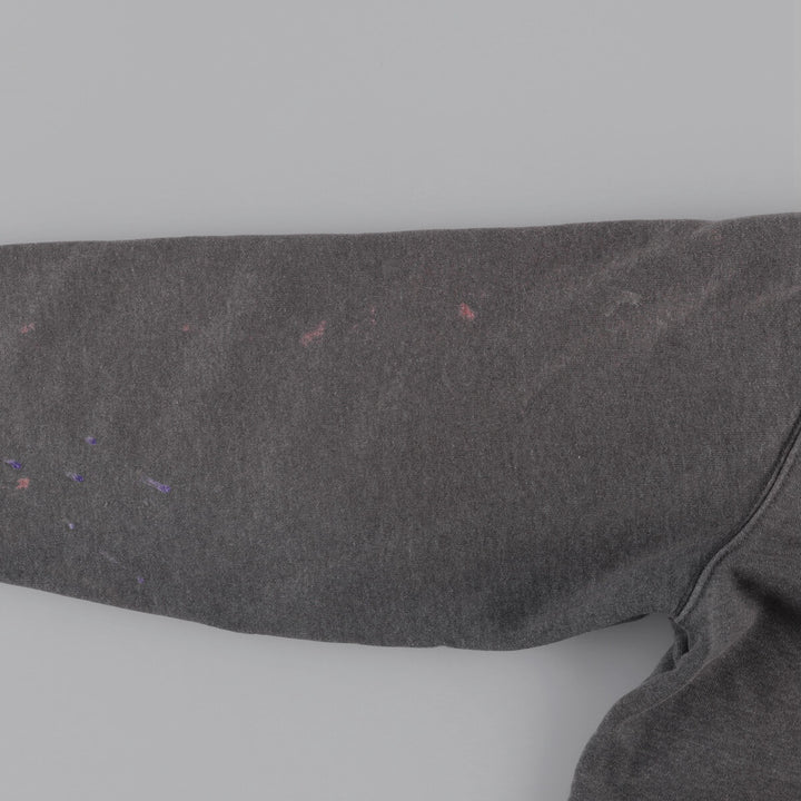 2000'S Carhartt Original Fit Back Print Full-Zip Hoodie, Men's Size L cotton Charcoal Vintage Second Hand