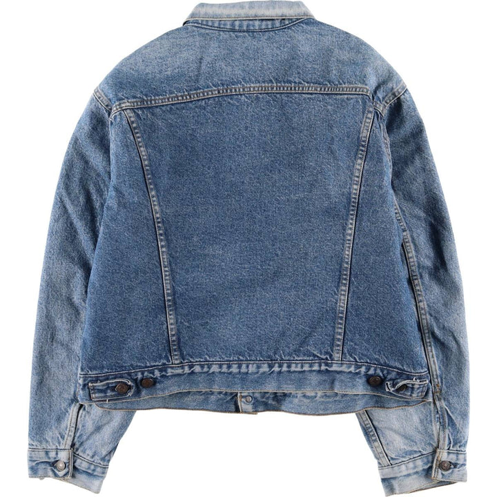 90'S Levi's 70506-0316 denim jacket, denim jacket, made in USA, men's size L, vintage cotton blue type Vintage Second Hand
