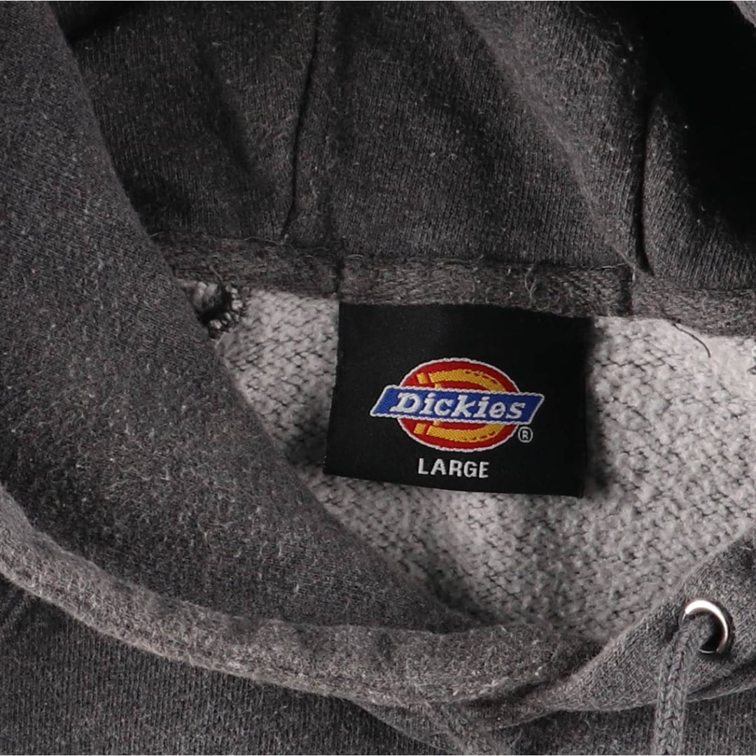 Dickies Sweat Pullover Hoodie Men's Size L unclear Charcoal Vintage Second Hand
