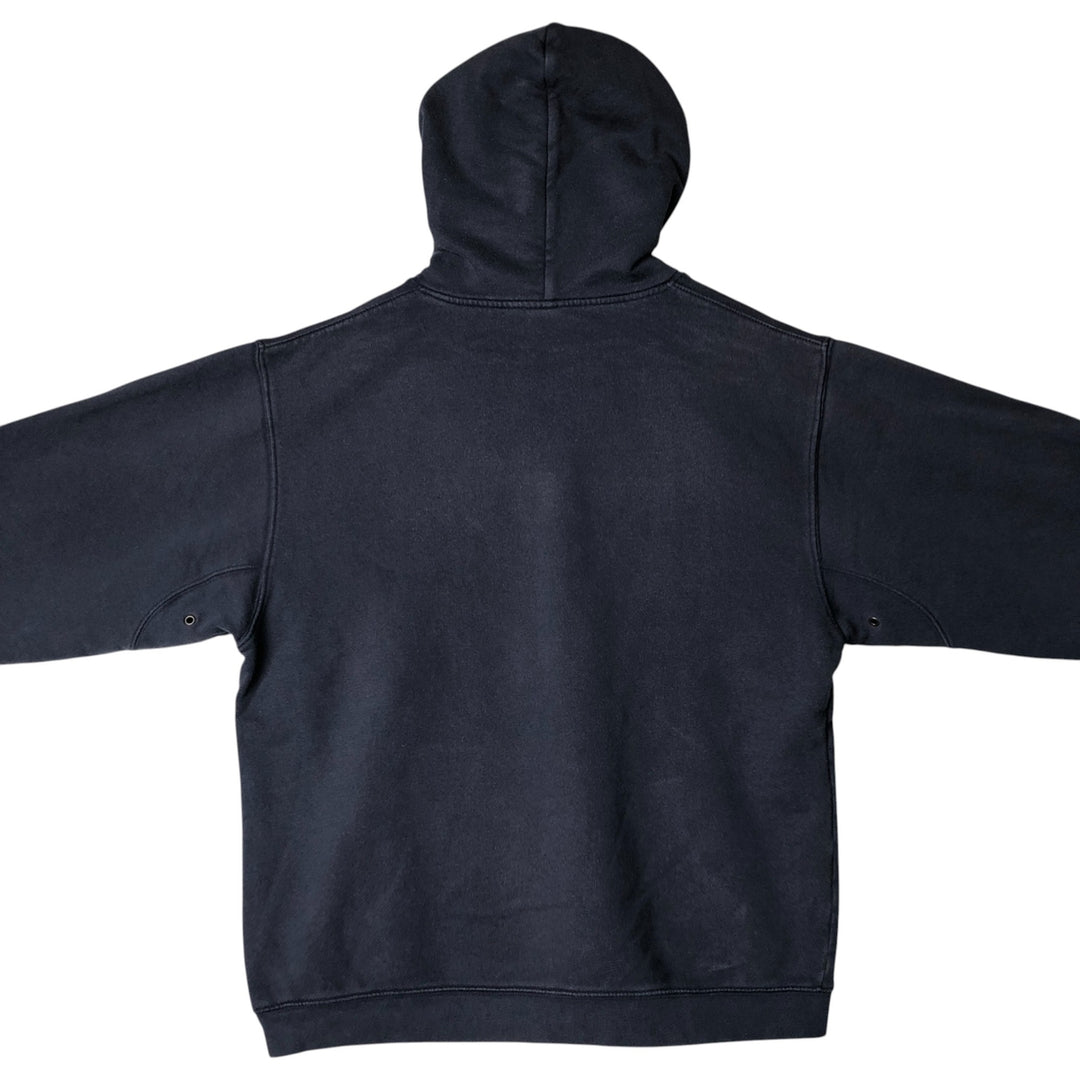 Timberland Sweatshirt Pullover Hoodie, Men's Size Small cotton navy blue type Vintage Second Hand