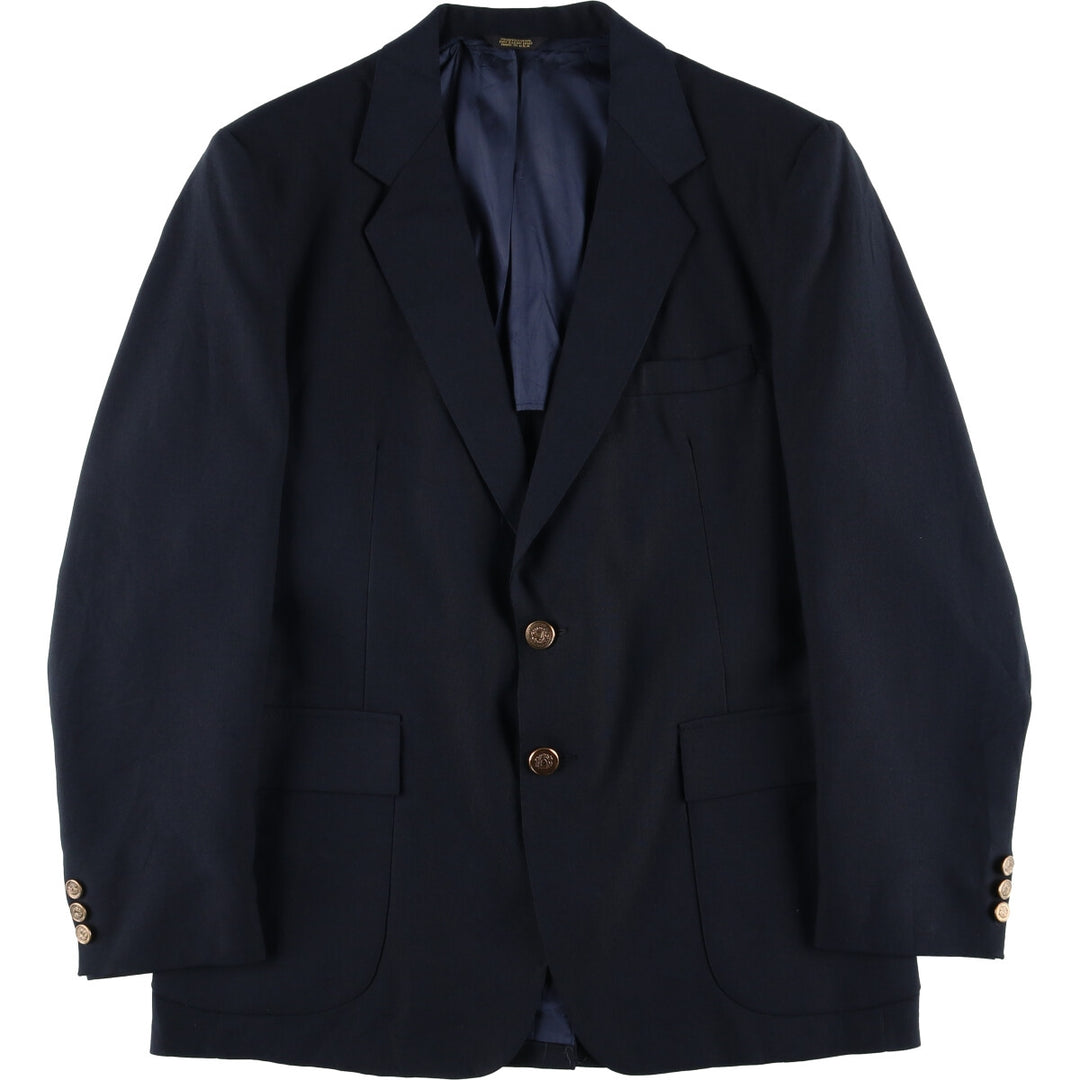 WITTY BROTHERS Navy Blazer, Tailored Jacket, Made in USA, Men's Size Medium unclear navy blue type Vintage Second Hand