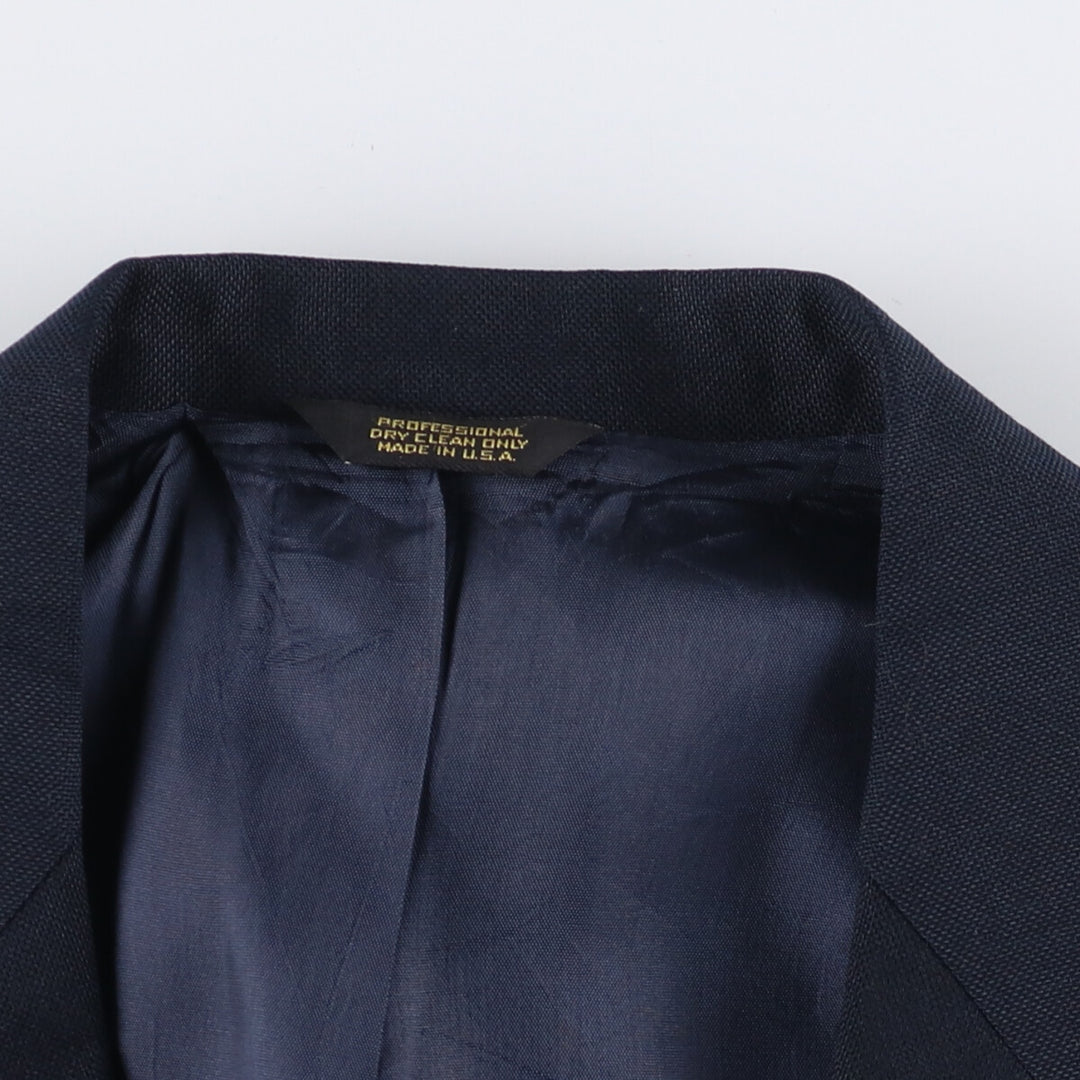 WITTY BROTHERS Navy Blazer, Tailored Jacket, Made in USA, Men's Size Medium unclear navy blue type Vintage Second Hand