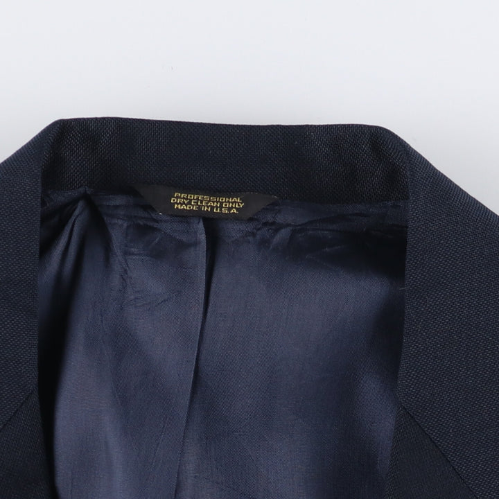 WITTY BROTHERS Navy Blazer, Tailored Jacket, Made in USA, Men's Size Medium unclear navy blue type Vintage Second Hand