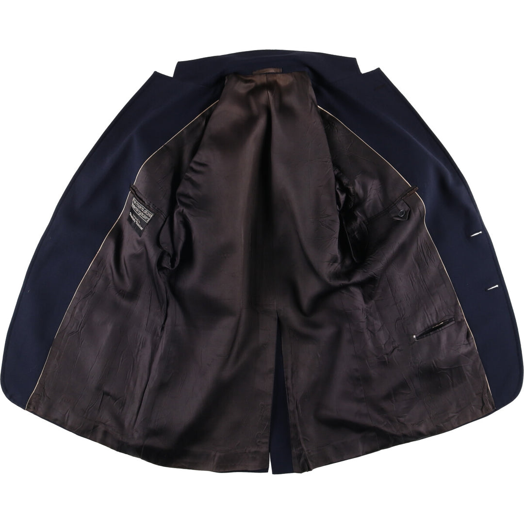 Vintage Stanley Blacker Navy Blue Blazer, Tailored Jacket, Made in USA, Men's Size Medium unclear navy blue type Vintage Second Hand