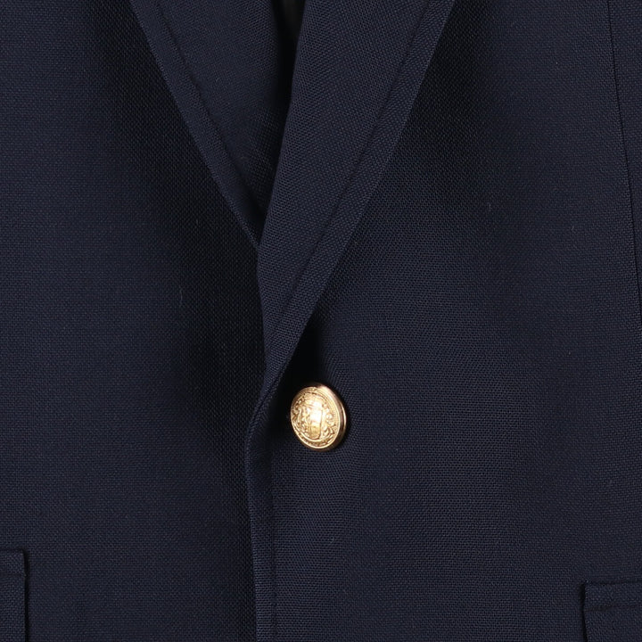 Vintage Stanley Blacker Navy Blue Blazer, Tailored Jacket, Made in USA, Men's Size Medium unclear navy blue type Vintage Second Hand