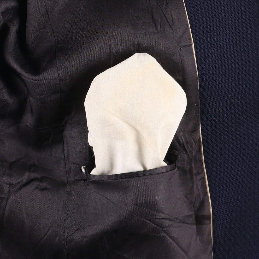 Vintage Stanley Blacker Navy Blue Blazer, Tailored Jacket, Made in USA, Men's Size Medium unclear navy blue type Vintage Second Hand