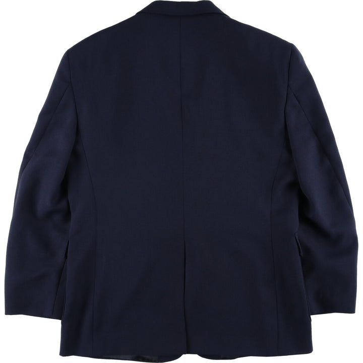 WYNBROOKE Navy Blazer, Tailored Jacket, Made in USA, Men's Size L unclear navy blue type Vintage Second Hand