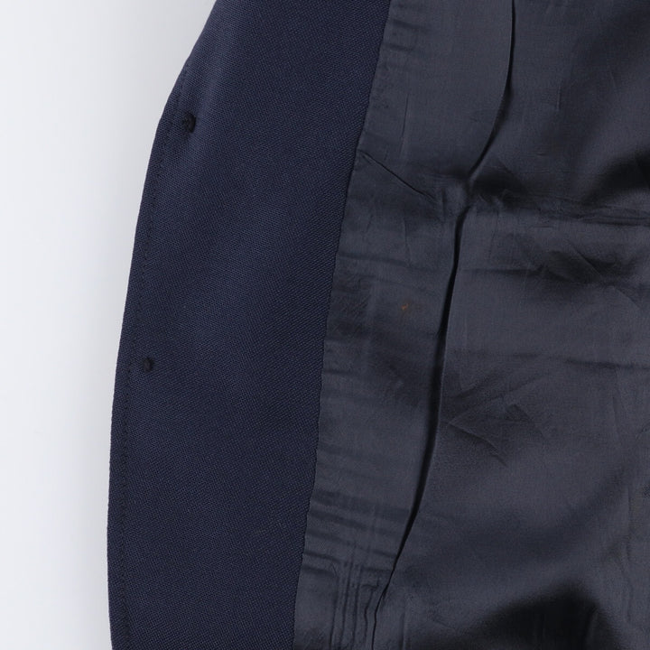 WYNBROOKE Navy Blazer, Tailored Jacket, Made in USA, Men's Size L unclear navy blue type Vintage Second Hand
