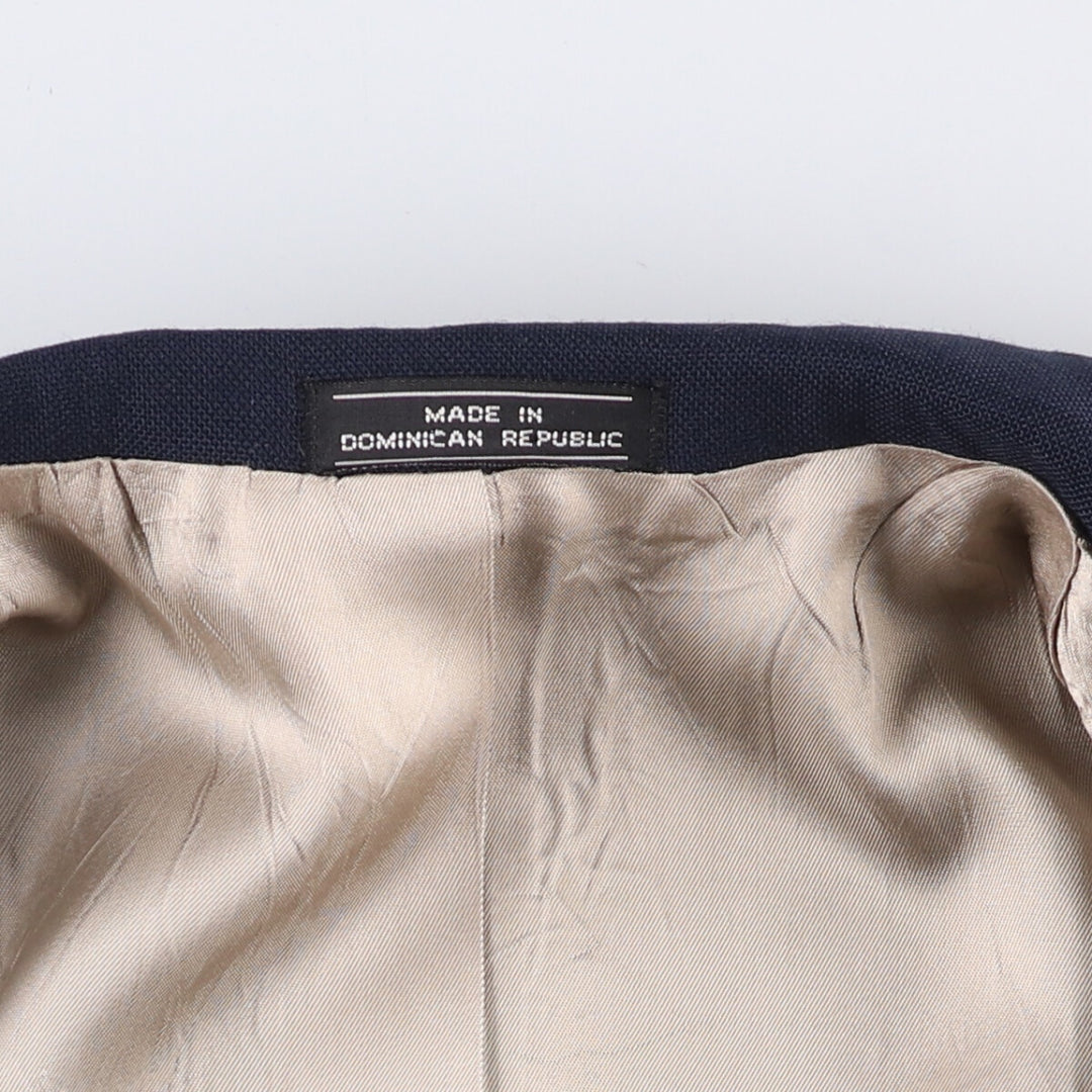 SIGNATURE COLLECTION Navy Blazer Tailored Jacket Men's Size Small unclear navy blue type Vintage Second Hand