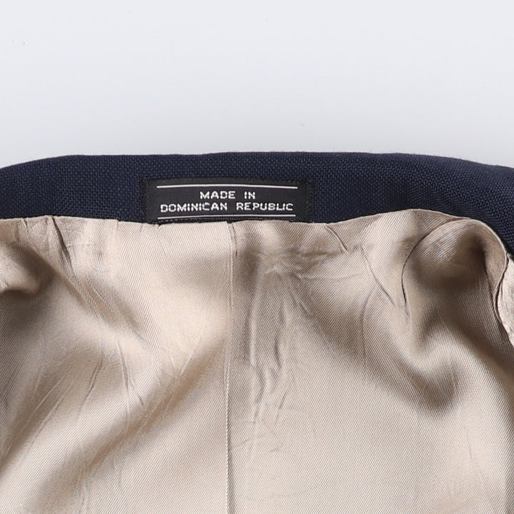 SIGNATURE COLLECTION Navy Blazer Tailored Jacket Men's Size Small unclear navy blue type Vintage Second Hand
