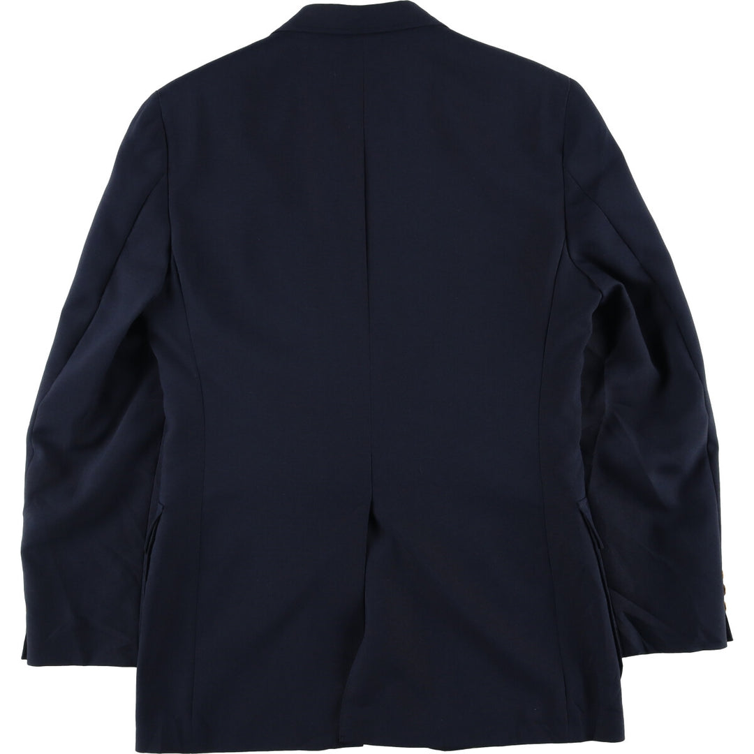 HIGHLAND PARK Navy Blazer, Tailored Jacket, Made in USA, Men's Size Small unclear navy blue type Vintage Second Hand