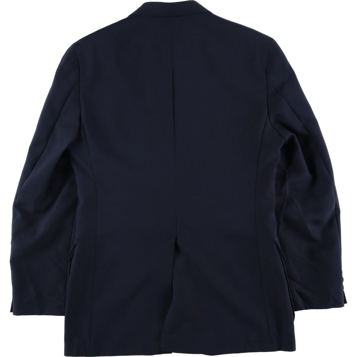 HIGHLAND PARK Navy Blazer, Tailored Jacket, Made in USA, Men's Size Small unclear navy blue type Vintage Second Hand