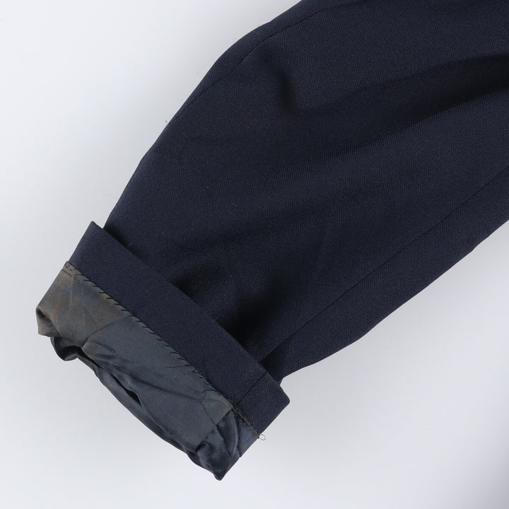 HIGHLAND PARK Navy Blazer, Tailored Jacket, Made in USA, Men's Size Small unclear navy blue type Vintage Second Hand