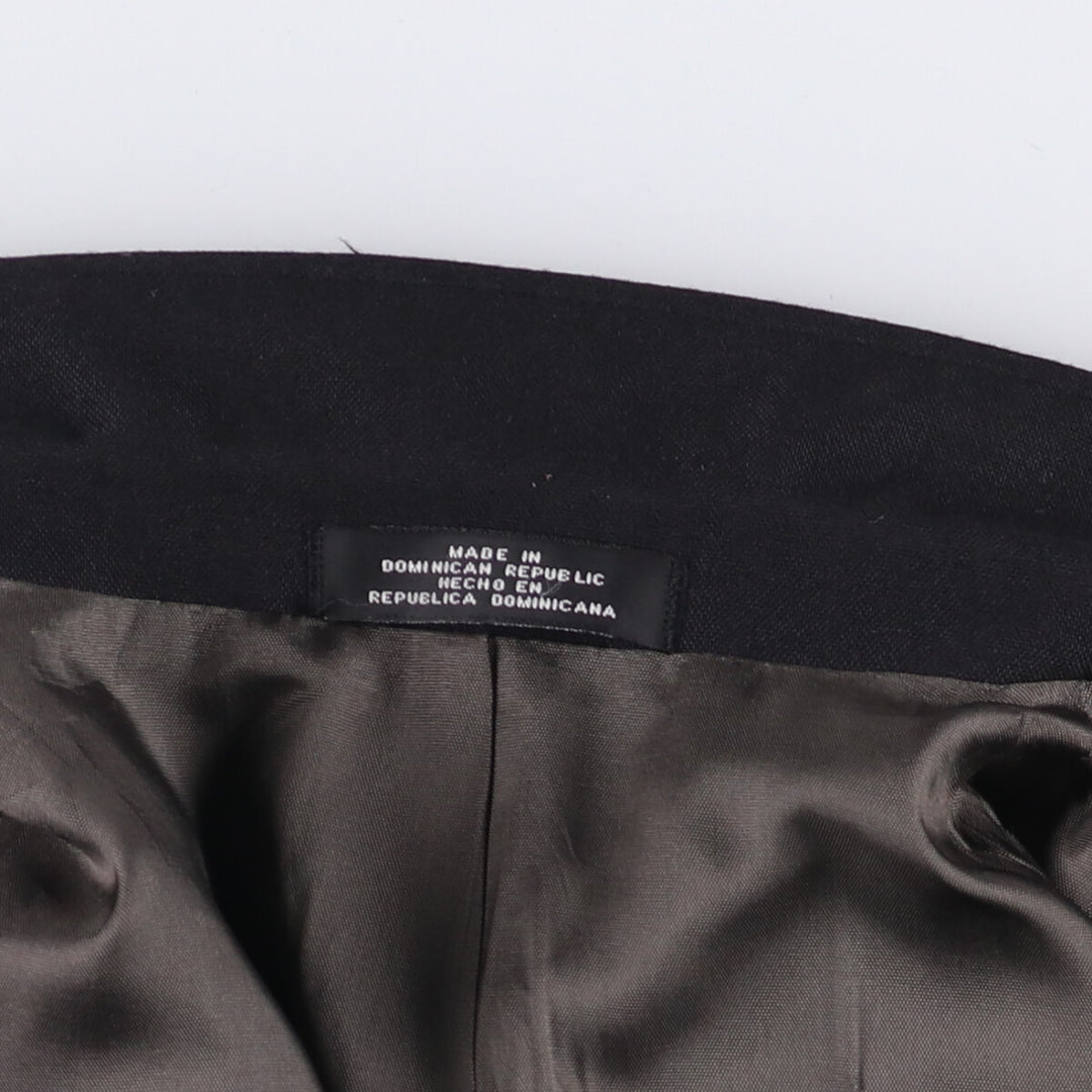 90'S DAVID TAYLOR blazer, tailored jacket, men's size M, vintage polyester black type Vintage Second Hand