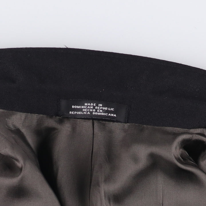 90'S DAVID TAYLOR blazer, tailored jacket, men's size M, vintage polyester black type Vintage Second Hand