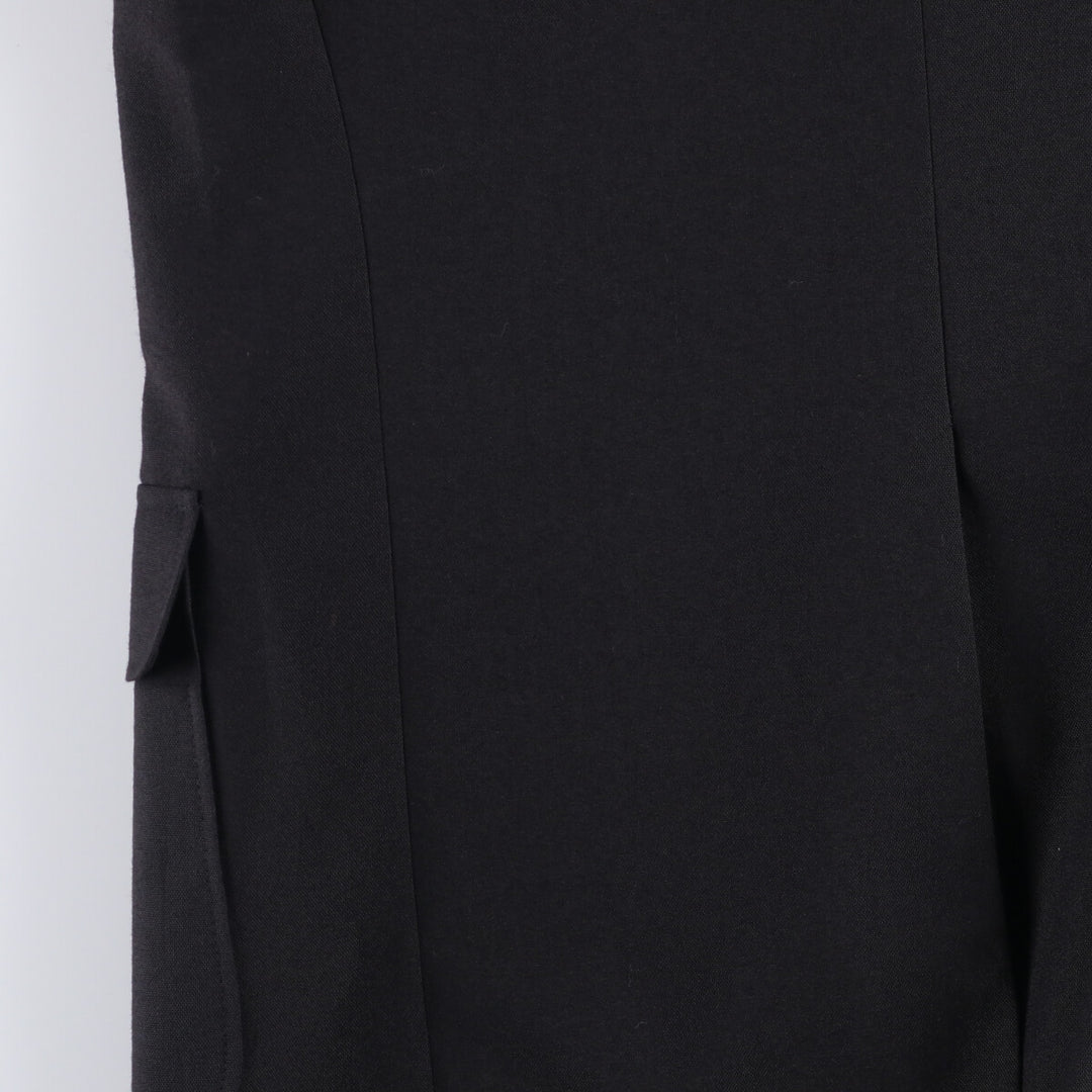 90'S DAVID TAYLOR blazer, tailored jacket, men's size M, vintage polyester black type Vintage Second Hand