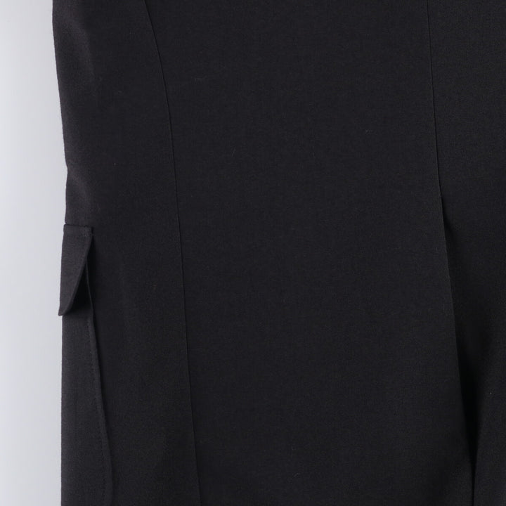 90'S DAVID TAYLOR blazer, tailored jacket, men's size M, vintage polyester black type Vintage Second Hand