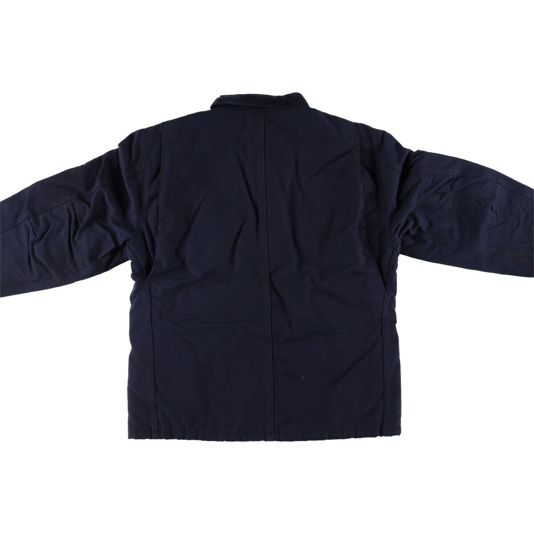 Carhartt Traditional Coat, DAIKIN Duck Work Jacket, Men's Size L cotton navy blue type Vintage Second Hand