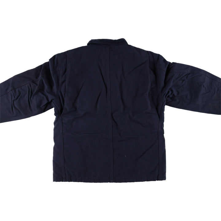 Carhartt Traditional Coat, DAIKIN Duck Work Jacket, Men's Size L cotton navy blue type Vintage Second Hand