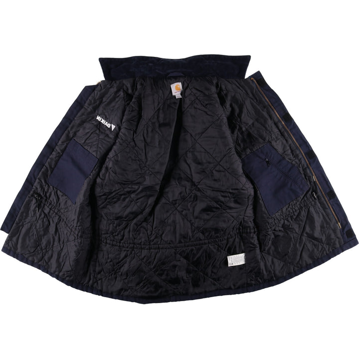 Carhartt Traditional Coat, DAIKIN Duck Work Jacket, Men's Size L cotton navy blue type Vintage Second Hand