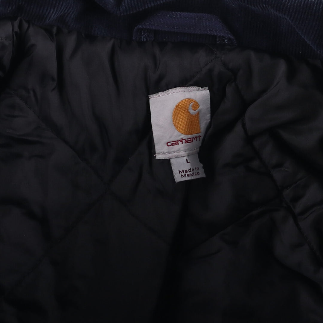 Carhartt Traditional Coat, DAIKIN Duck Work Jacket, Men's Size L cotton navy blue type Vintage Second Hand