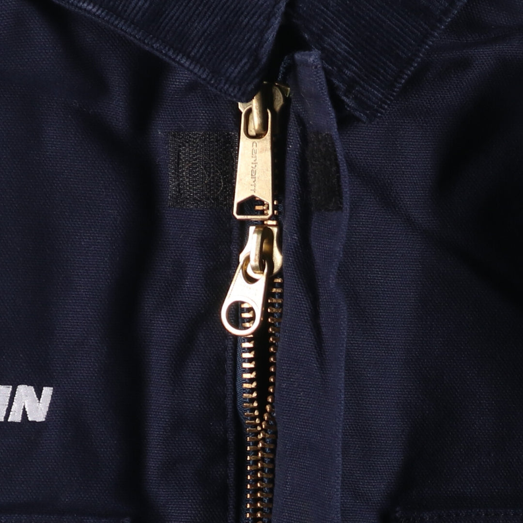 Carhartt Traditional Coat, DAIKIN Duck Work Jacket, Men's Size L cotton navy blue type Vintage Second Hand