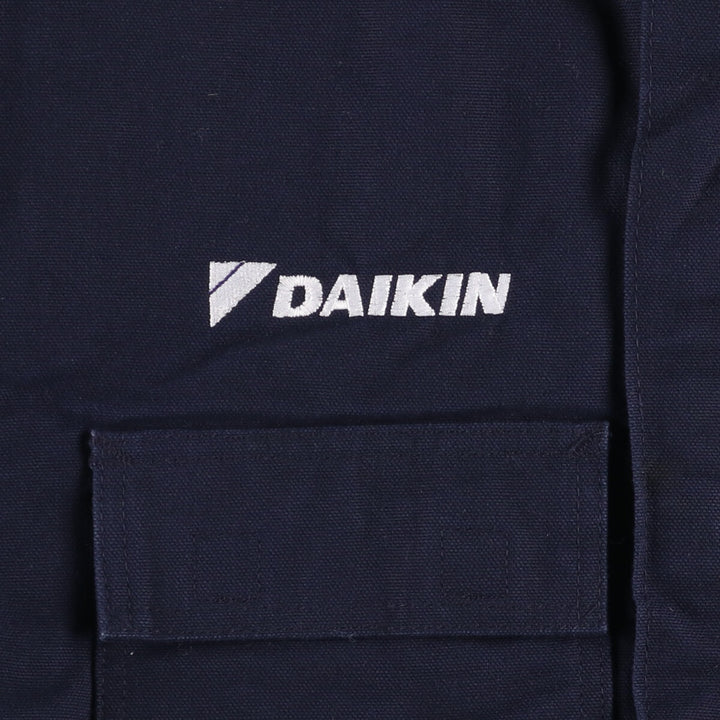 Carhartt Traditional Coat, DAIKIN Duck Work Jacket, Men's Size L cotton navy blue type Vintage Second Hand
