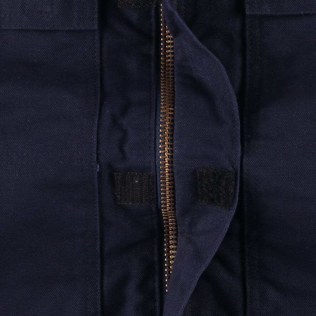 Carhartt Traditional Coat, DAIKIN Duck Work Jacket, Men's Size L cotton navy blue type Vintage Second Hand